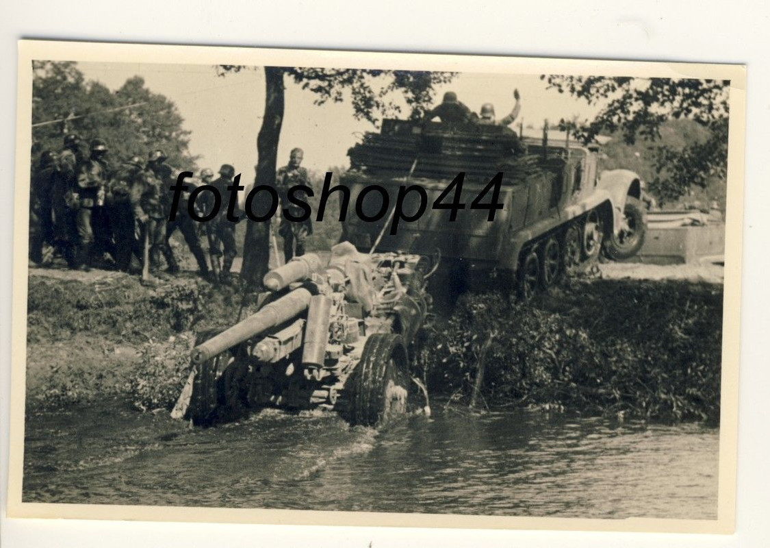 WH SdKFZ Zugmaschine schweres Geschütz