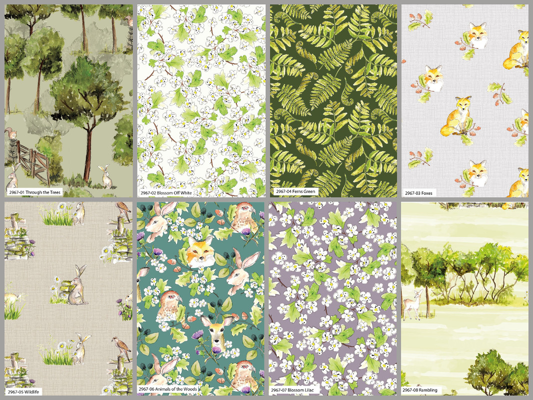 Image Debbie Shore Fabric by Metre