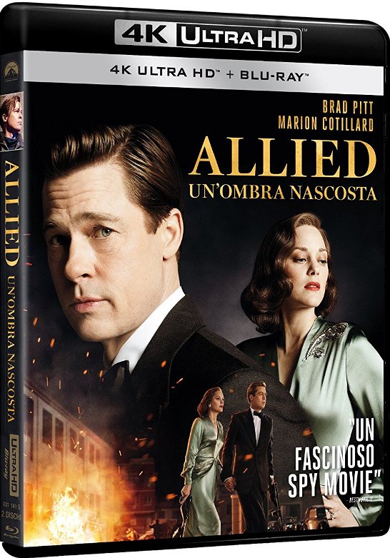 Allied - Un'Ombra Nascosta (2016)Full Blu Ray UHD 4K ITA DD 5.1 ENG DTS HD MA
