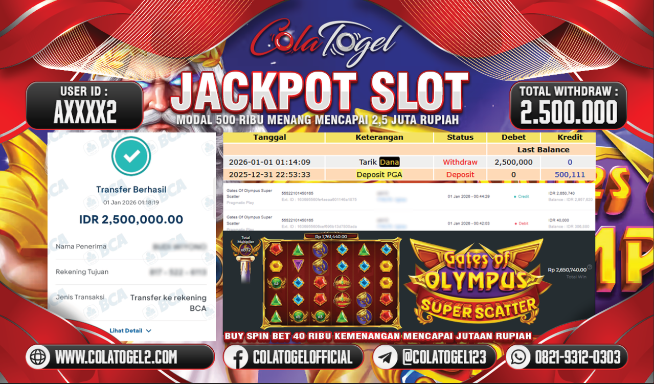 JACKPOT SLOT GACOR!!