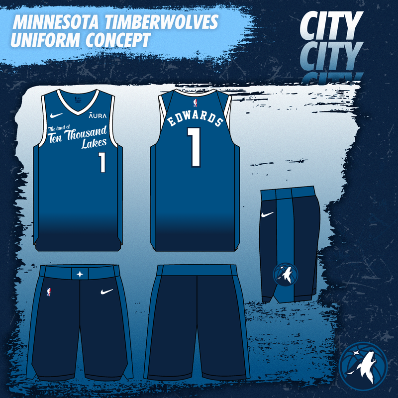 Minnesota T-Wolves Unveil New Wolfpack-Inspired Uniforms – SportsLogos.Net  News