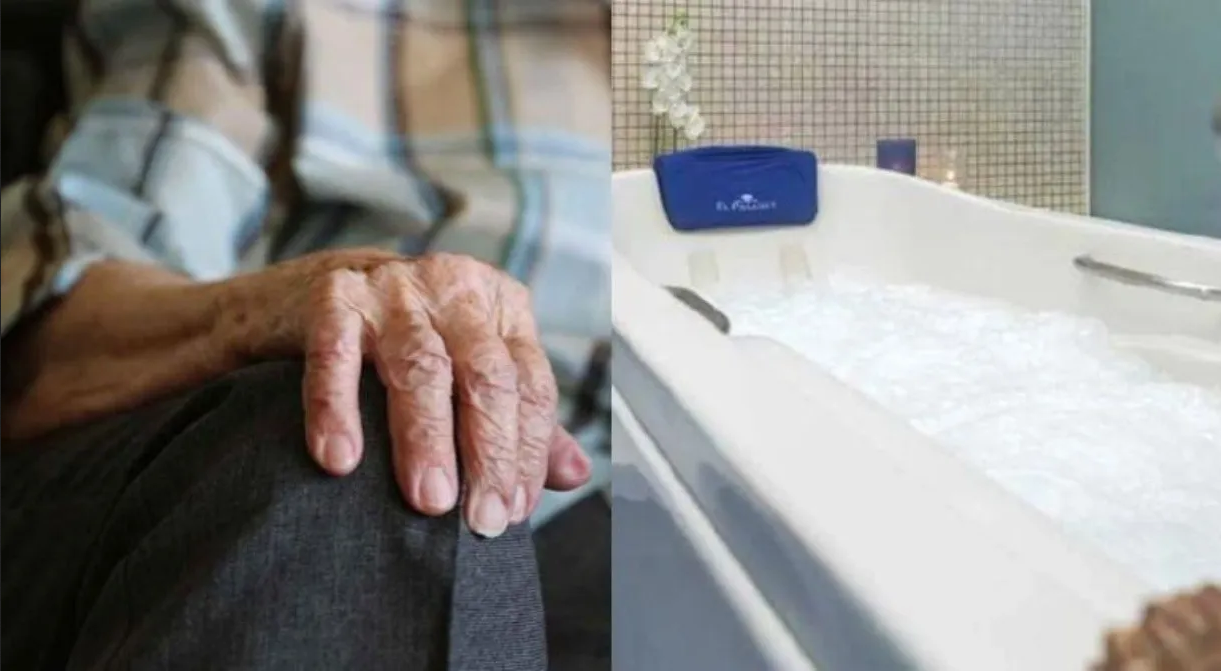 Abuelito mudo muere en tina de hospital con agua hirviendo