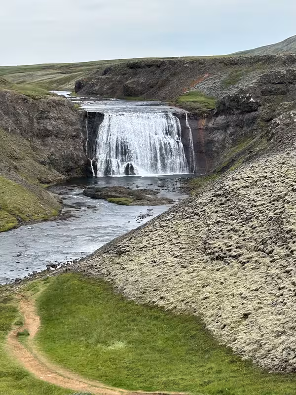 15/07/2025 PISTA 550 KALDADALSVEGUR. PISAMOS EL GLACIAR LANGJÖKULL - 2º Viaje a la Tierra del Hielo y Fuego de 21 días (en construcción, con videos) (28)