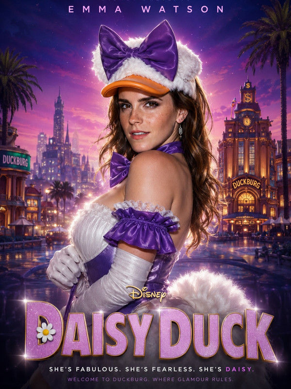 Emma Watson Daisy Duck