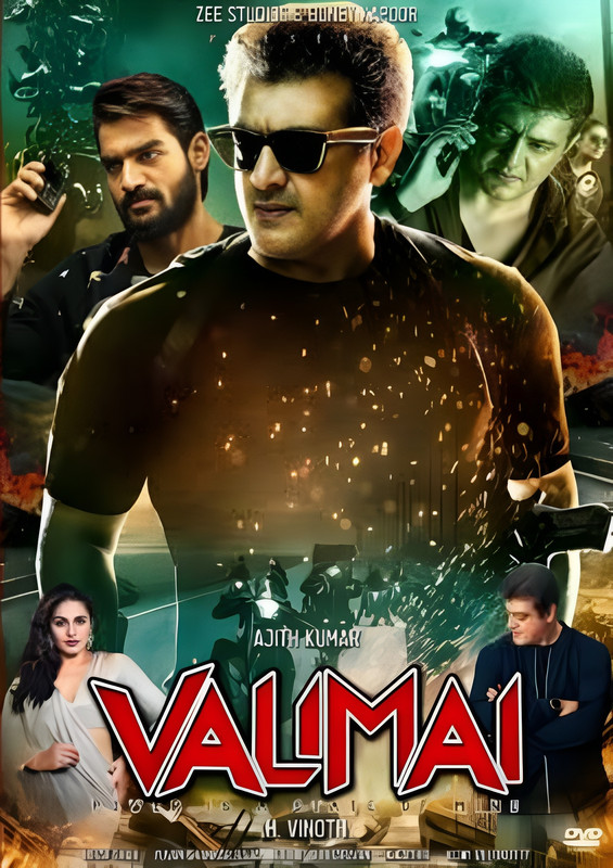 Valimai (2022) Hindi Dubbed ORG WEB-DL – 480P | 720P | 1080P – x264 – 550MB | 1.5GB | 3.1GB – Download & Watch Online