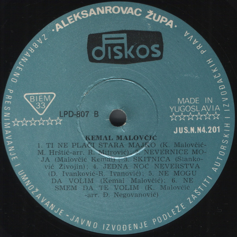 Kemal Malovcic 1977 - 5 sB