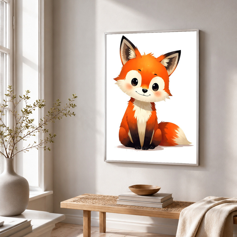 (IP008252C) Sitting Fox V2