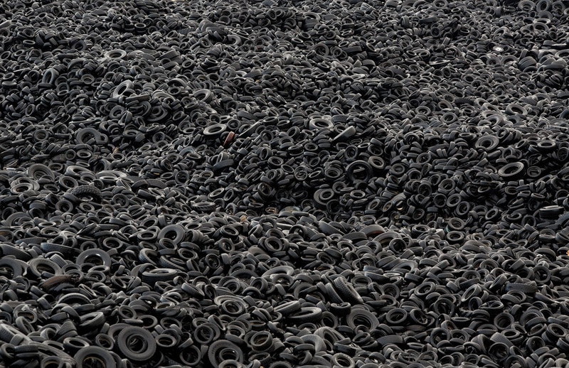 tyre dump