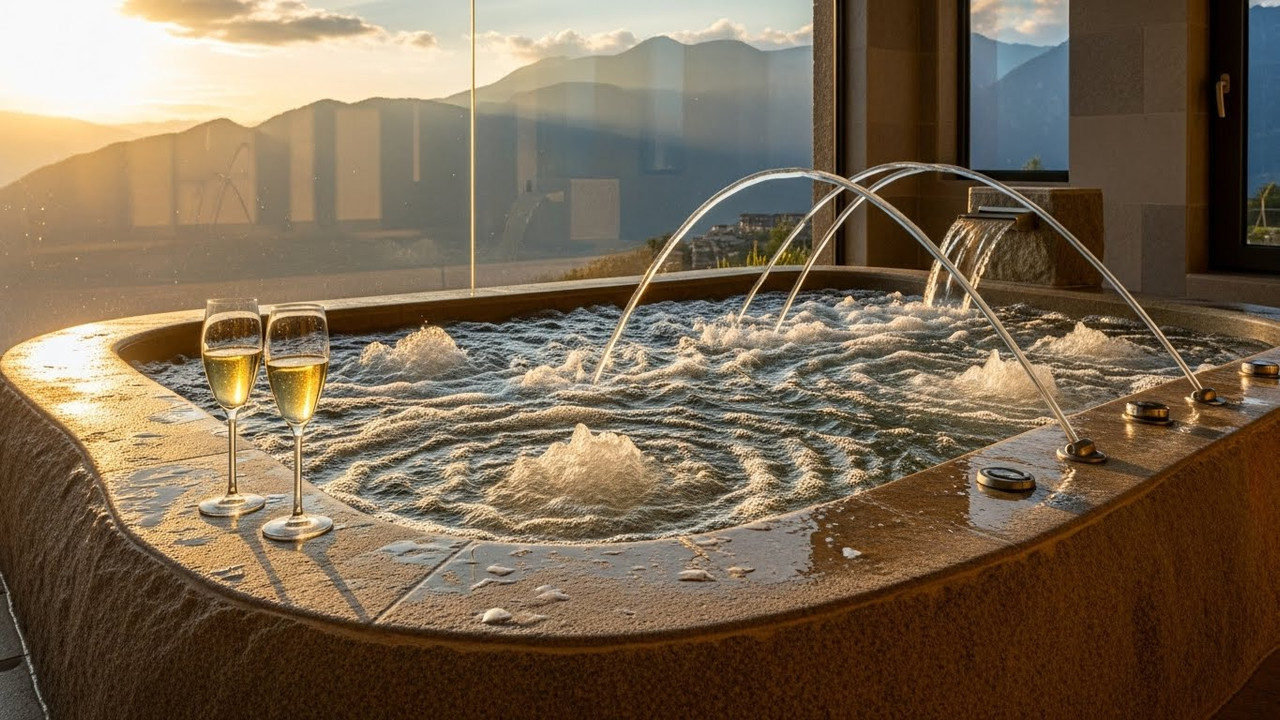 Fachada Belle Époque do Hotel Villa Honegg