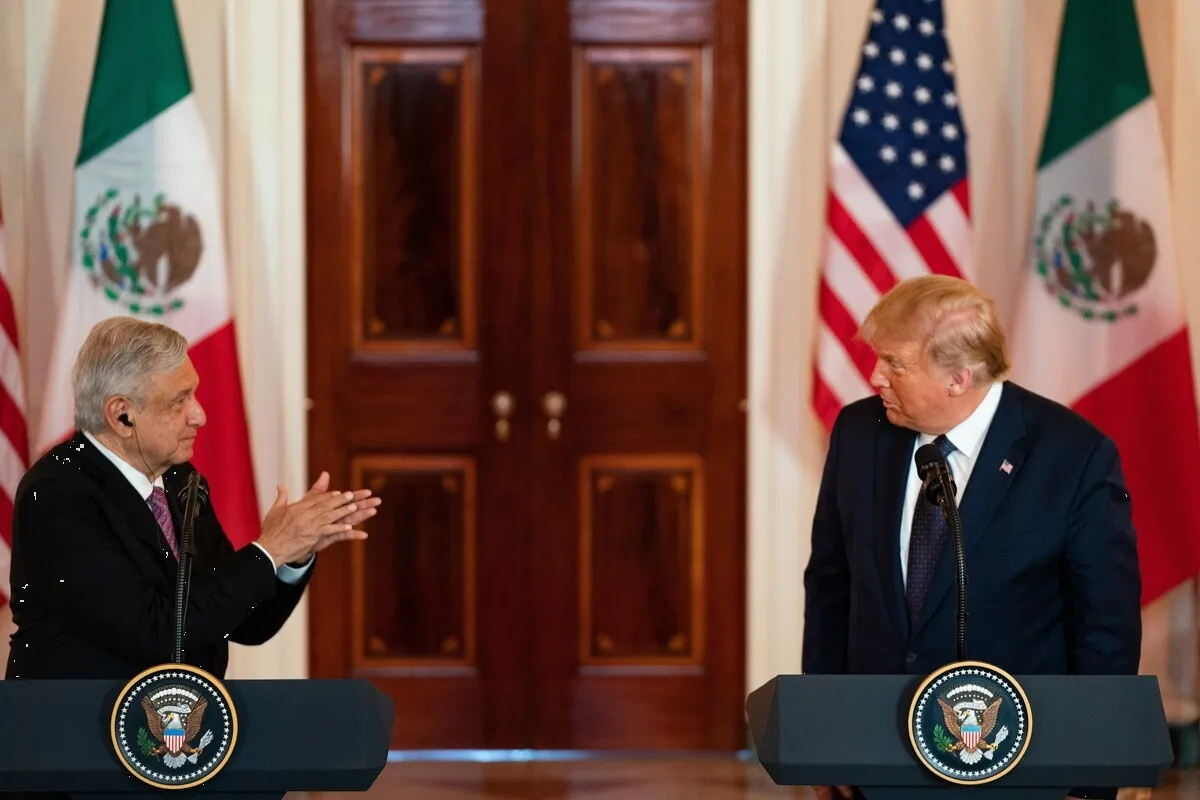 Rechaza AMLO utilizar la ley con propósitos políticos-electorales para desprestigiar a Trump