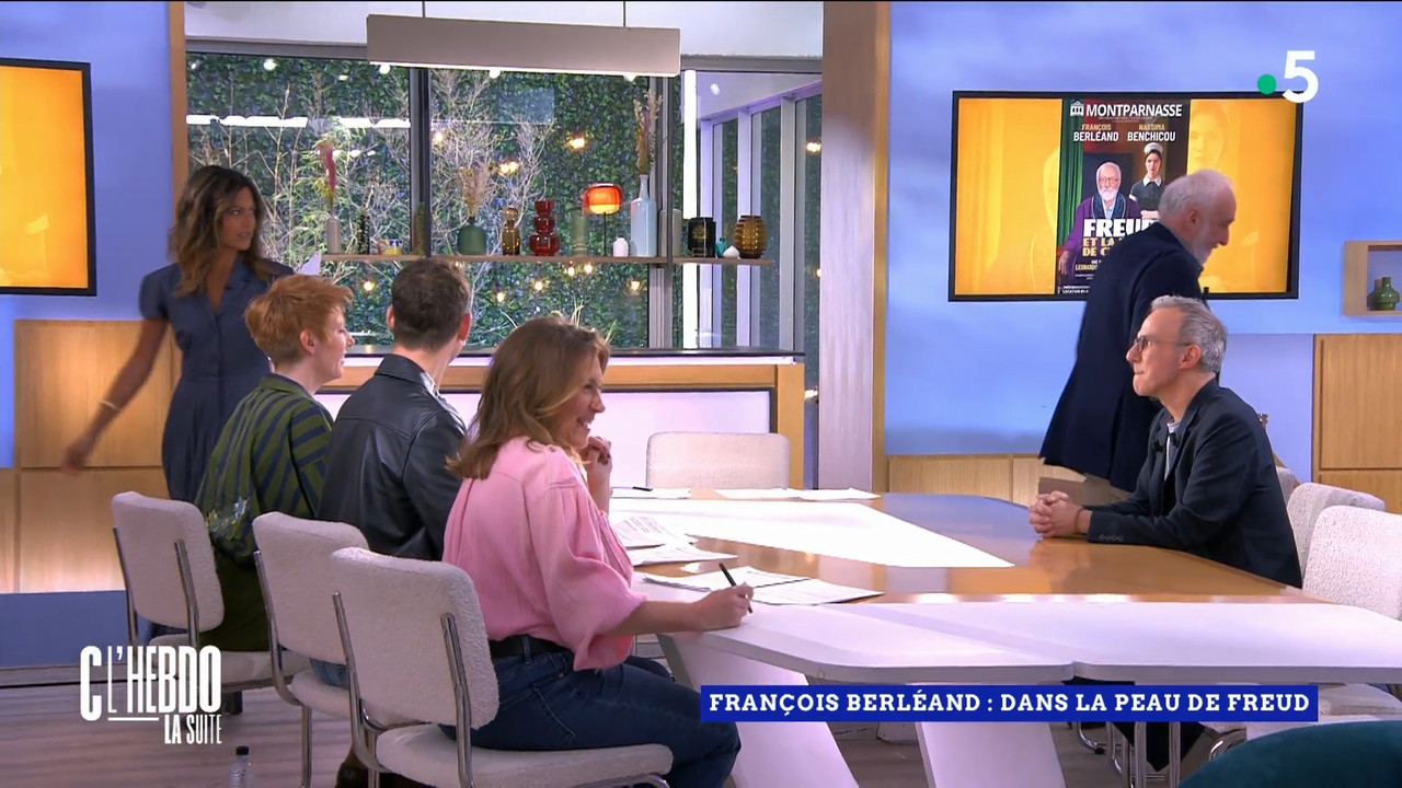 C l'hebdo la suite - Saison 8 - Invités François Berléand, Philippe Besson, Luci..._France 5_2024_03