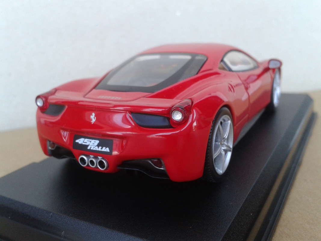 2009 Ferrari 458 Italia (Hot Wheels - nº 3 Test Ferrari Collection - Salvat) (5)