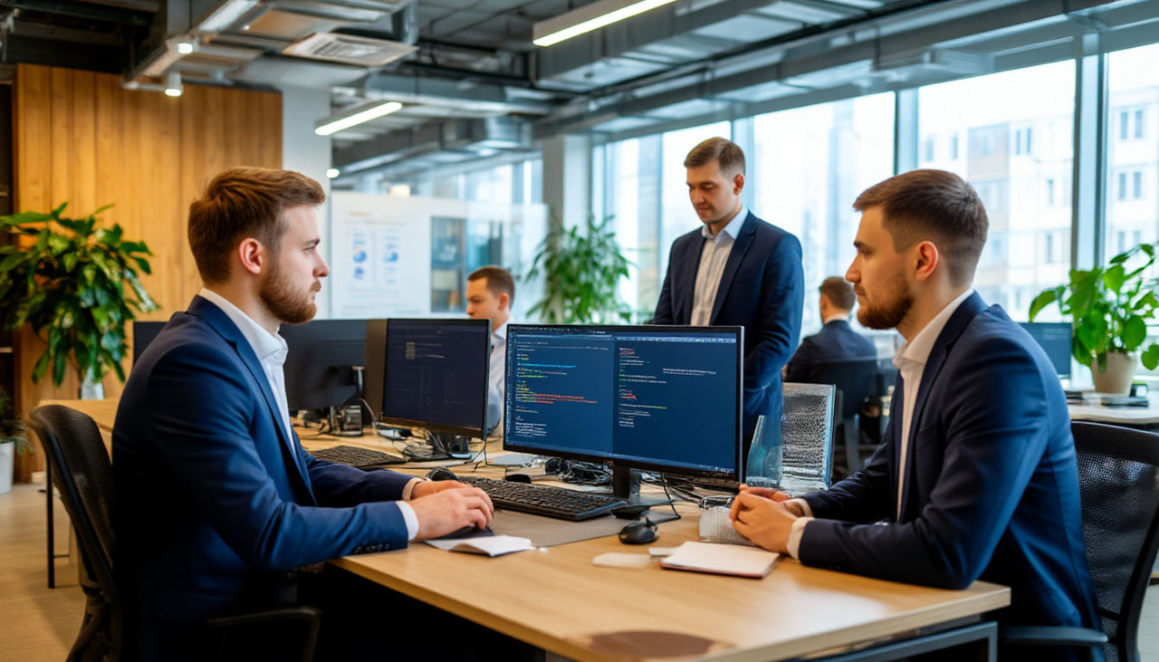 Внутренний интерфейс кабинета менеджера по работе с клиентами