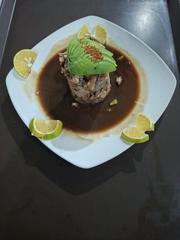 Torre de mariscos al estilo Panchito