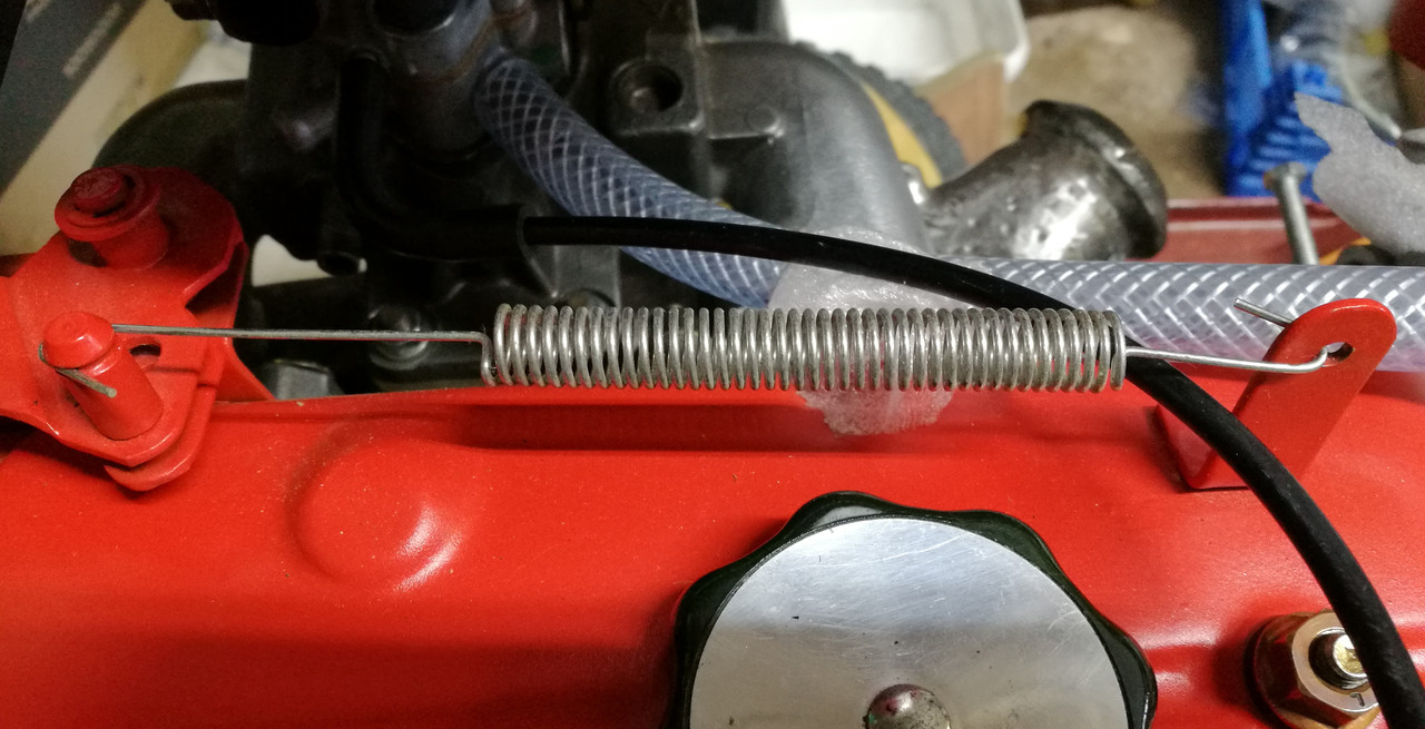 ressort rappel accélerateur