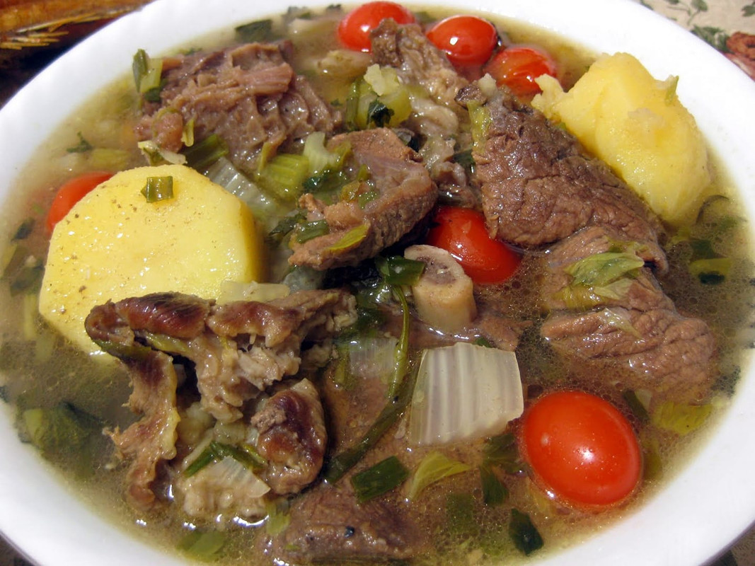 sup daging dinikmati raya Haji