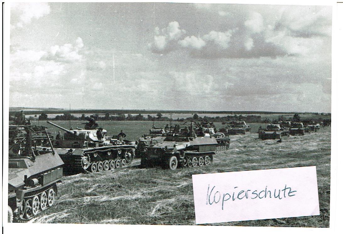 Russland Feldzug 1942 11.08.42 Panzer Raum nördl. Bolchow