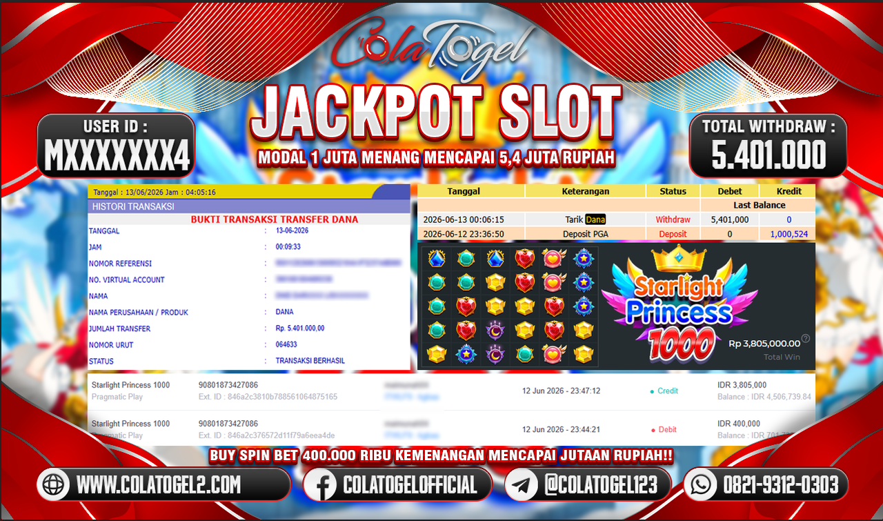 JACKPOT SLOT GACOR!!