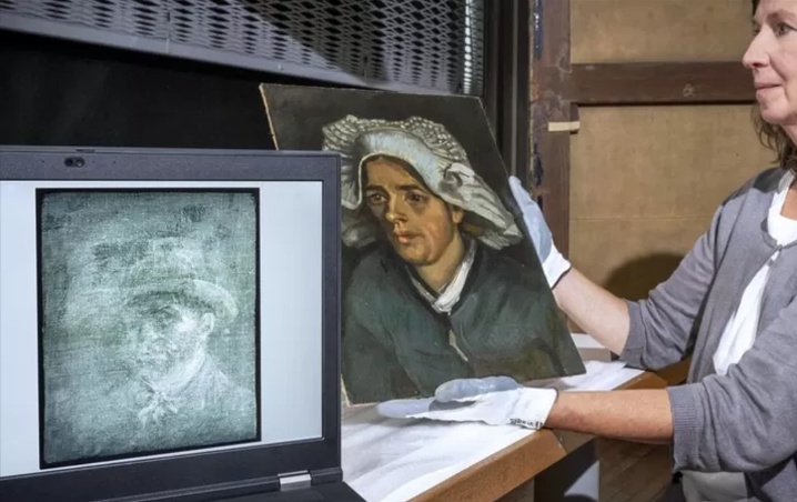 Hallan autorretrato escondido en pintura de Van Gogh