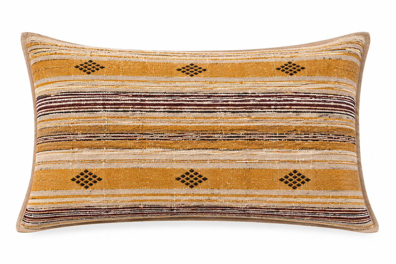 Mustard Lumbar Pillow