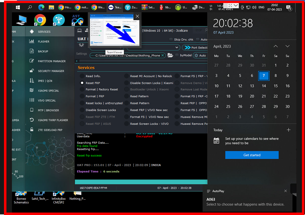 NOTHING PHONE 1 FAST BOOT TO EDL 1 click done FRP By UAT PRO - GSM-Forum