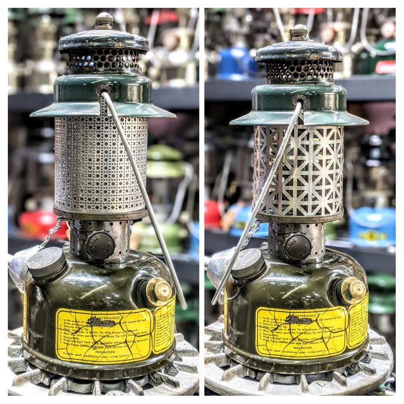 Homemade Mesh Globes - The Coleman Collectors Forum Homemade Mesh Globes - The Coleman Collectors Forum