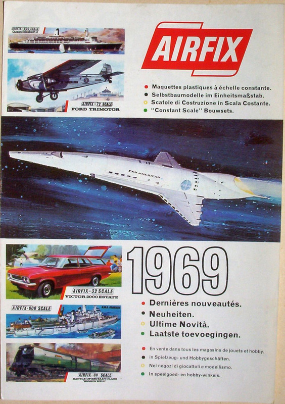 Airfix German Leaflet 1969
