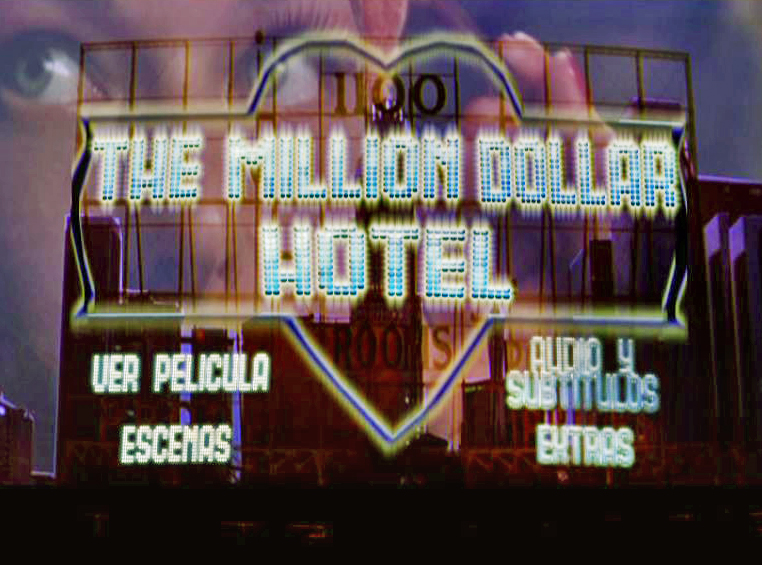 THE MILLION DOLLAR HOTEL MENU - El hotel del millón de dólares [2000] [Thriller, drama] [DVD9] [PAL] [Leng. ESP/ENG] [Subt. ESP/ENG]