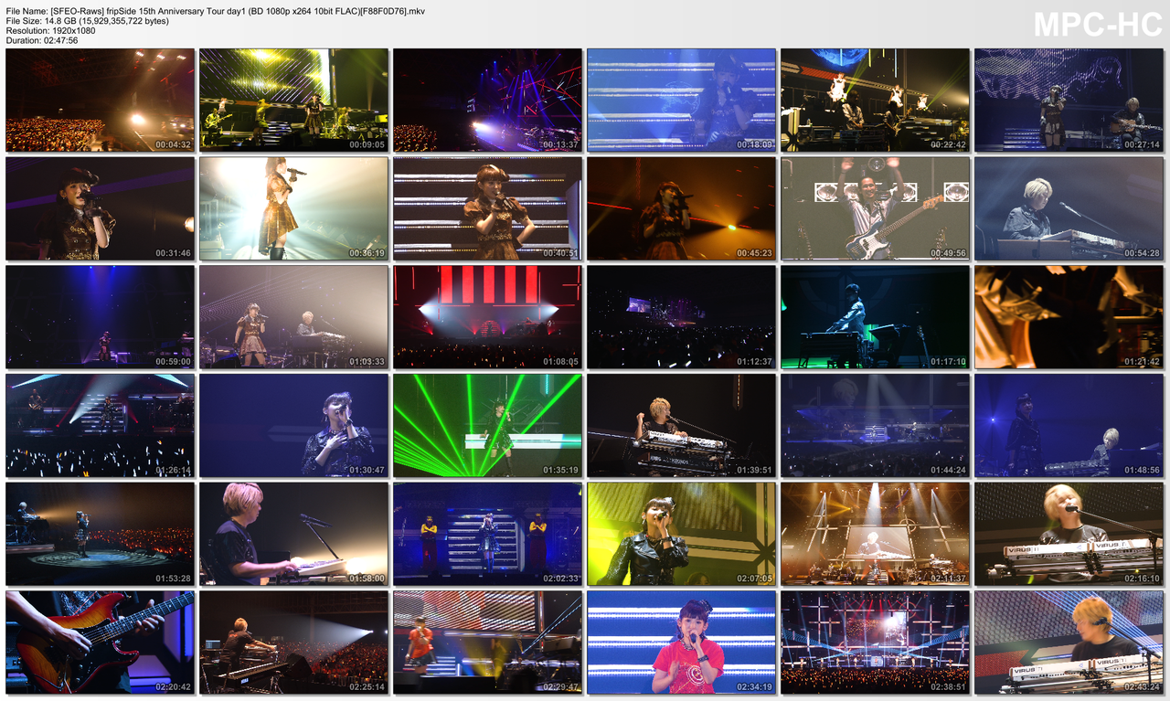[SFEO-Raws] fripSide 15周年巡回演唱会 (BD 1080p x264 10bit FLAC)插图icecomic动漫4