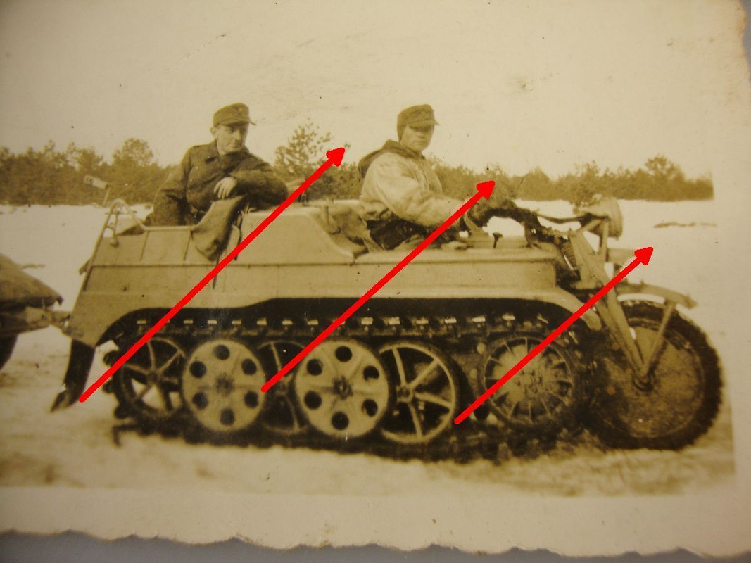 KETTENKRAD mit Anhänger, Kettenkraftrad Typ HK 1