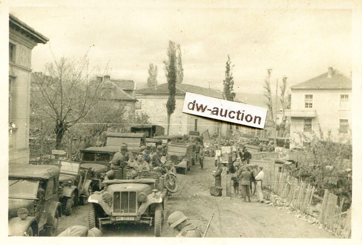 Fahrzeug Gebirgsjäger in Griechenland