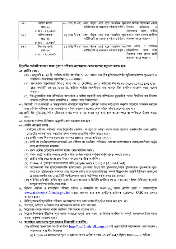 Taxes-Zone-12-Dhaka-Job-Circular-2023-PDF-2