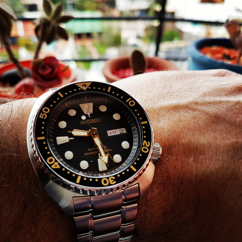 Seiko Prospex SRP775 'Turtle' Cal. 4R36 Auto 200M (1)