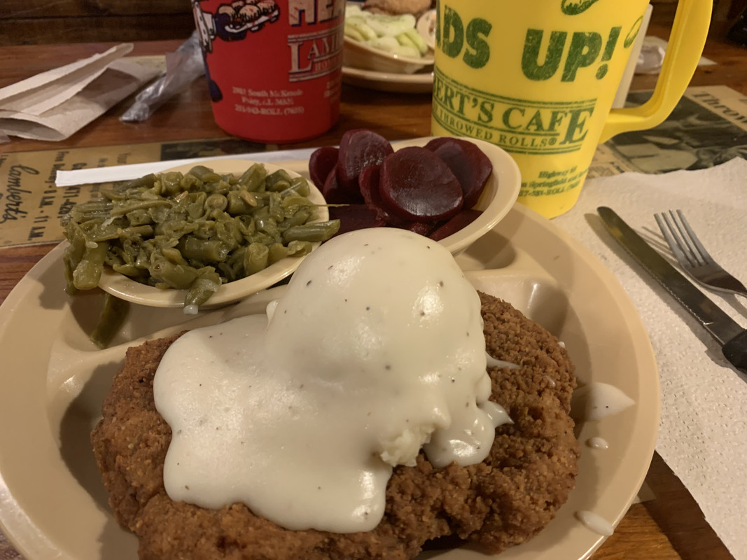 Lamberts Cafe home of the throwed rolls