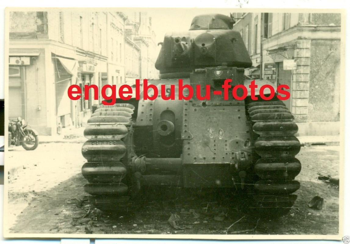 PANZER - Französischer TANK Char 1bis - CHALONNE