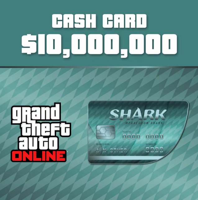 GTA 5 Megalodon Shark Cash Card Promotion 10M