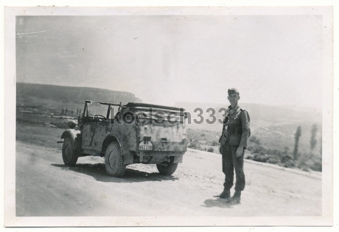 Foto Kübelwagen PKW Kennzeichen WH-862238 Kfz. 2