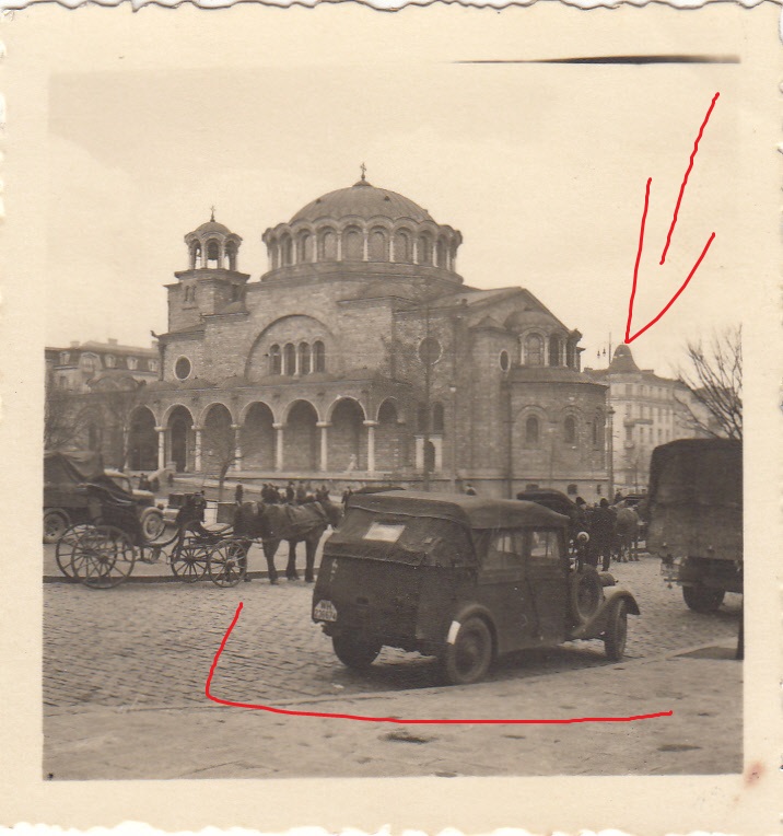 Soldat Meldefahrer PKW Kübel Kübelwagen Sofia Bu