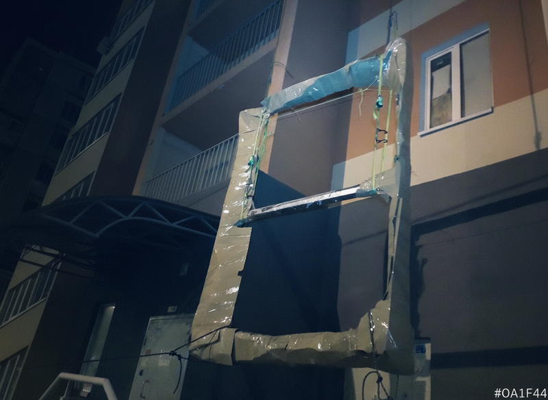 Подъём оборудования на высоту и на крышу — такелажные работы Самара