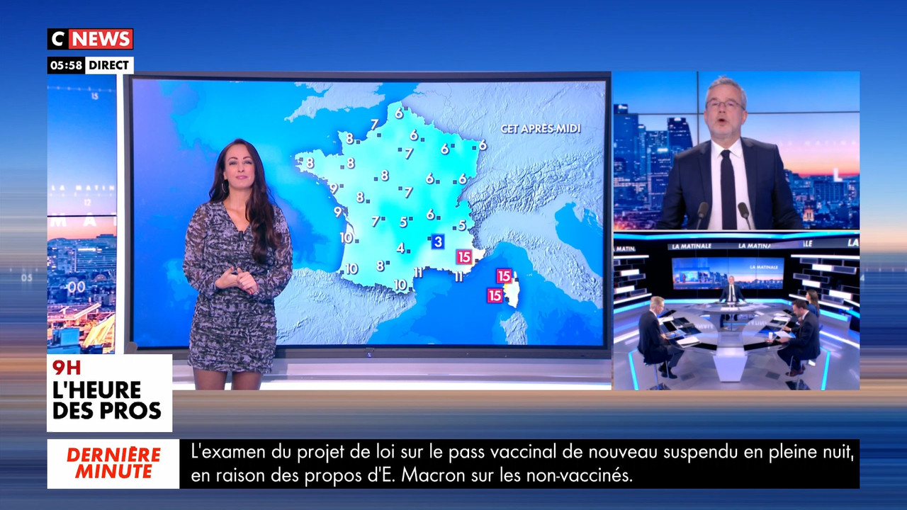 01.05 - 04.57.00 - Météo de 5h56. Prévisions météo pour les prochains....ts_snapshot_00.04.38.761