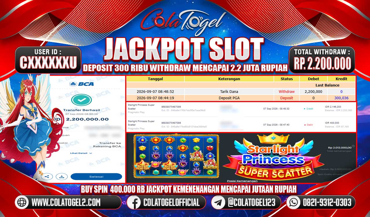 JACKPOT SLOT GACORR!!