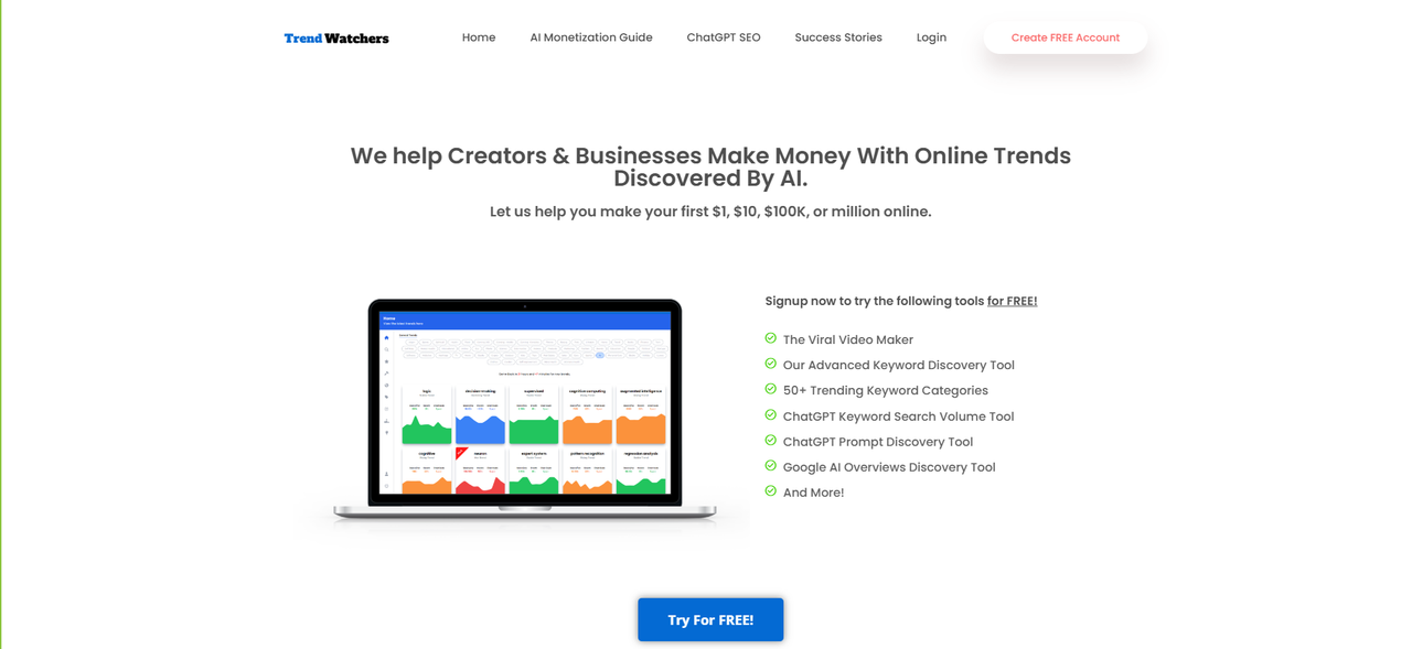 Trend-Watchers-homepage