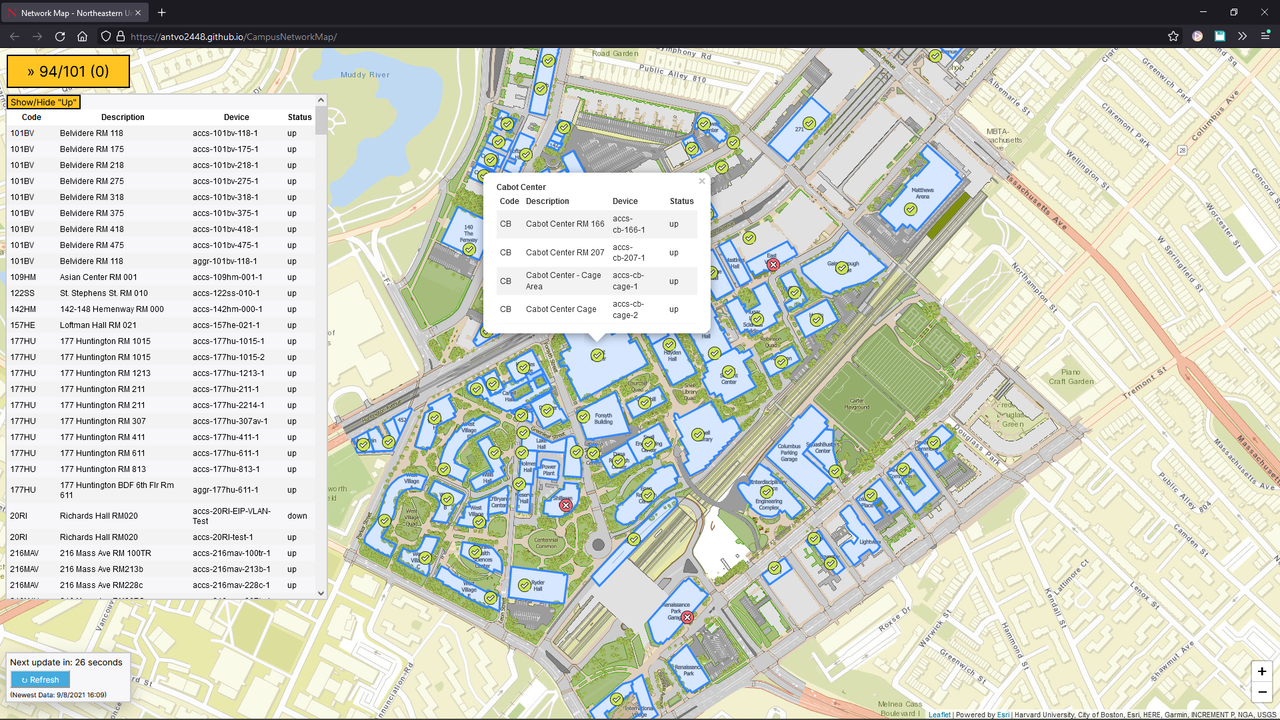 GitHub - voacado/CampusNetworkMap: Map visualizing the status of ...