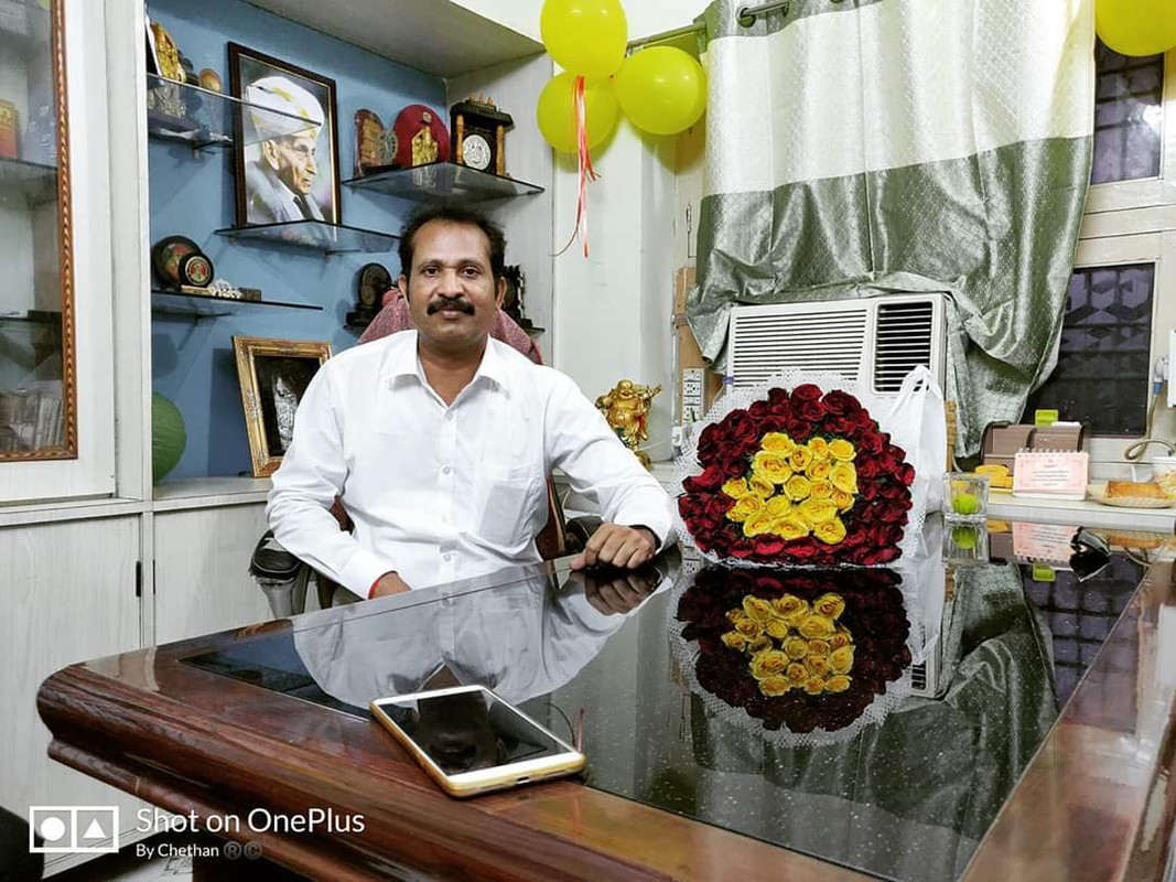 M Srinivasa Rao, Managing Director of Creative Constructions