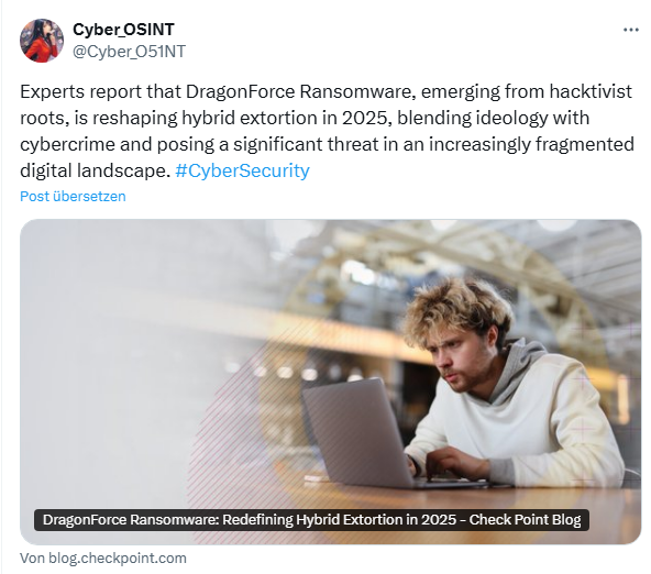DragonForce-Ransomware-Gruppe