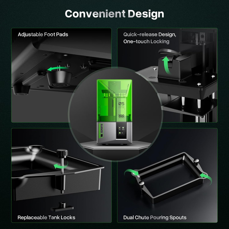 Elegoo Mars 5 - Impresora de Resina - Image 7