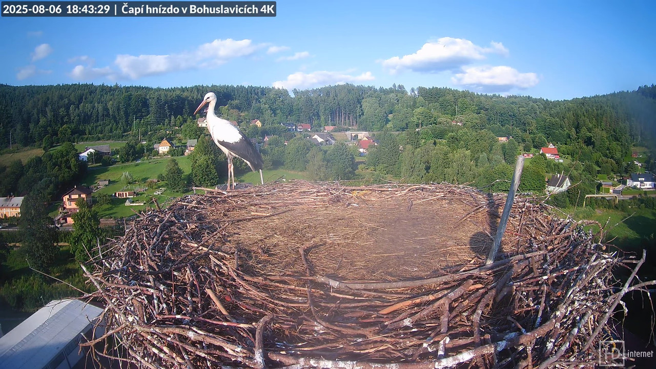 Tiešraide no KARA uzņēmuma stārķu skursteņa Bohuslavicē netālu no Trutnovas 11-32-45 screenshot
