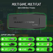 Retro game console package contents
