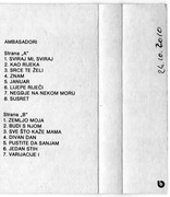 Ambasadori - Diskografija 02-Zadnja