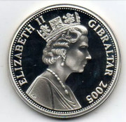 5 Pound 2005. Gibraltar. Bicentenario Trafalgar. Screenshot-20200510-115502-e-Bay